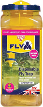 3x Zero In STV334 Attracts Insects Disposable Baited Fly Catcher Trap 10m Radius