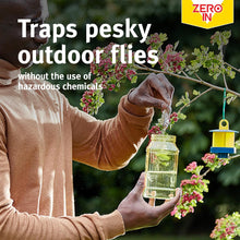 3x Zero In STV334 Attracts Insects Disposable Baited Fly Catcher Trap 10m Radius