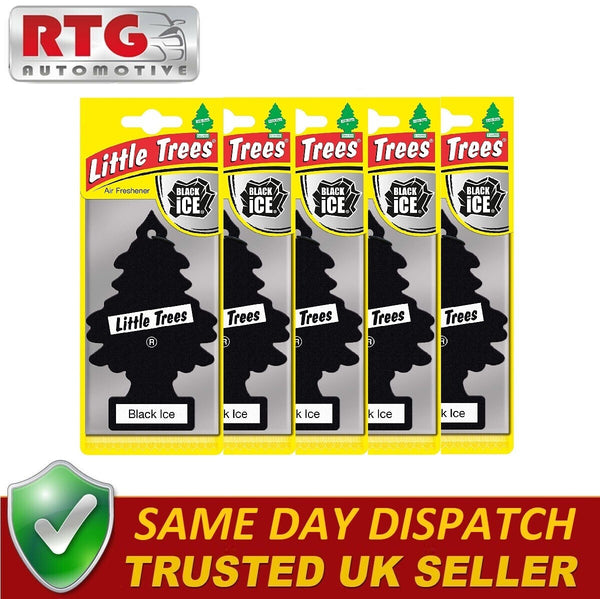 Best Magic Little Tree Air Freshener Black Ice Scent Fragrance (5un)
