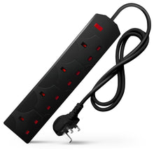 Best Electric Extension Lead - 4 Gang, 3 Pin Cable with UK Plug