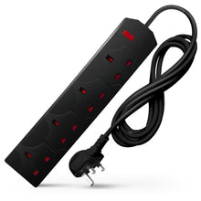 Best Electric Extension Lead - 4 Gang, 3 Pin Cable with UK Plug