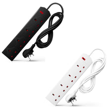 Best Electric Extension Lead - 4 Gang, 3 Pin Cable with UK Plug